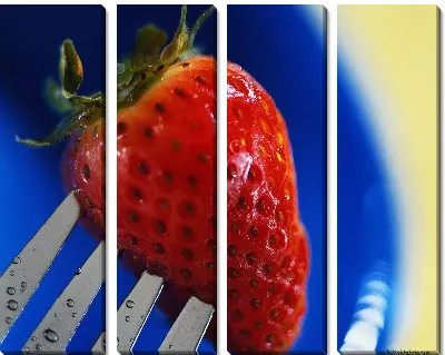 Модульная картина Клубника №6