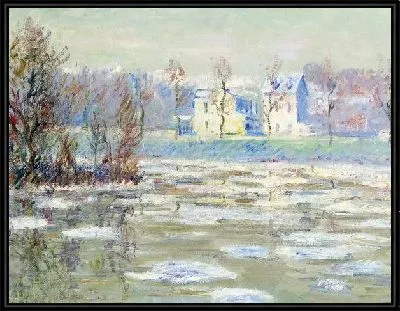 Лед на реке