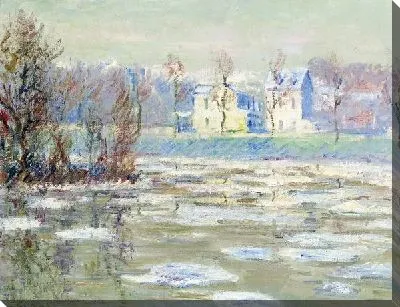 Лед на реке