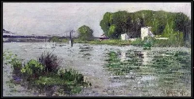 Картина Берег Сены №8