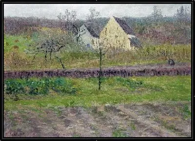 Поле осенью