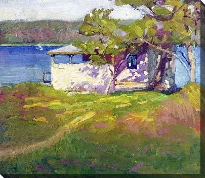 Картина Лодочный домик