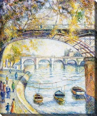 Картина Мосты в Париже