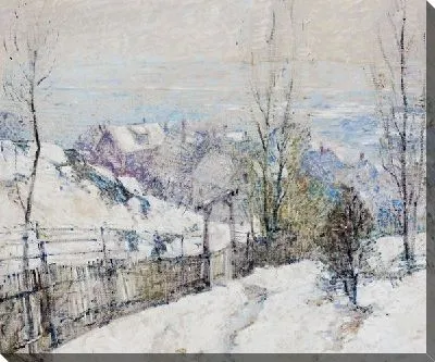 Картина Снежный день