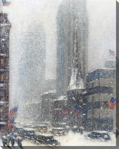 Картина Зимний день