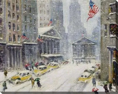 Картина Зимний день