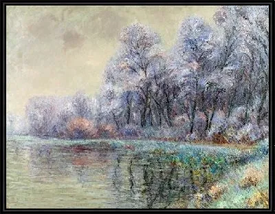 Картина Зимний лес №4