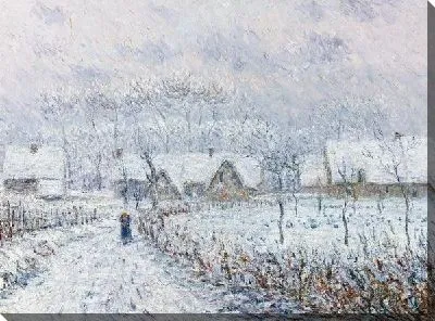 Картина Ветер со снегом