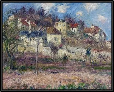 Картина Деревня