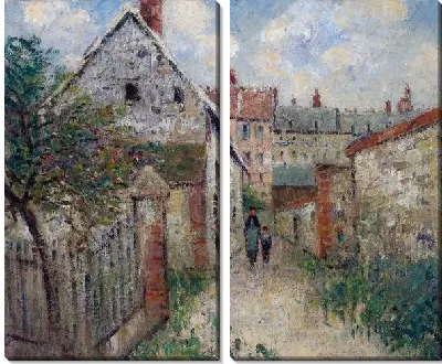 Картина Деревенская улица