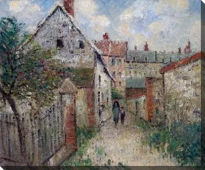 Картина Деревенская улица