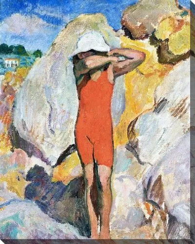 Картина Ребенок в красном