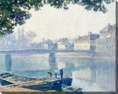 Картина Берег реки №16