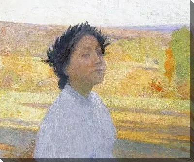 Картина Женщина в лавровом венке