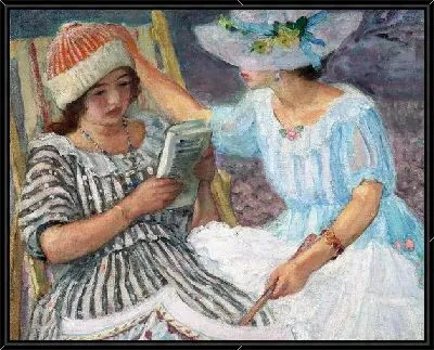 Картина Мать и дочь
