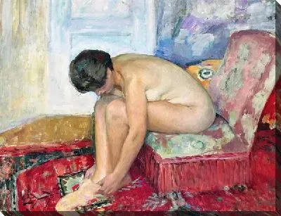 Картина Обнаженная в кресле