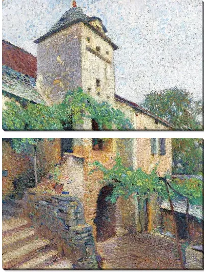 Картина Усадьба
