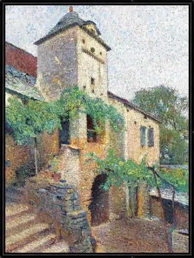 Картина Усадьба