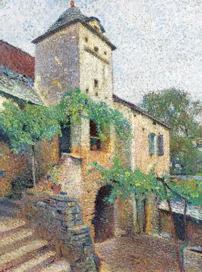 Картина Усадьба