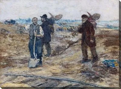 Картина Железнодорожники