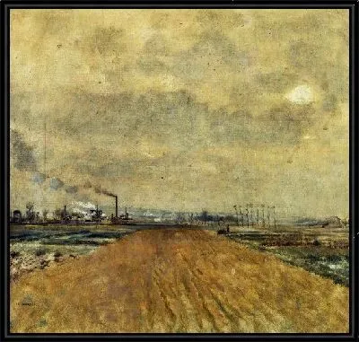 Поле осенью