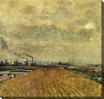 Поле осенью