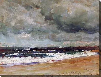 Картина Штормовые облака над морем