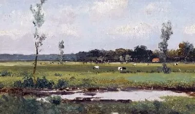 Картина Пастбище