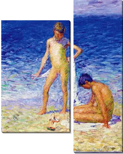 Картина Дети на пляже