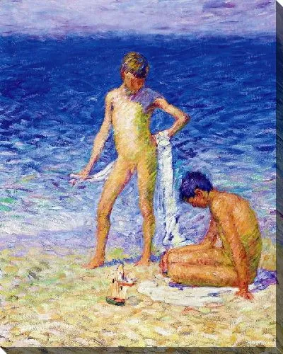 Картина Дети на пляже