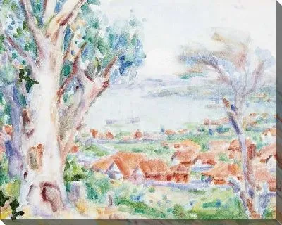 Город на берегу залива