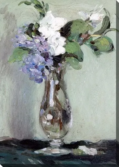 Картина Натюрморт с прозрачной вазой