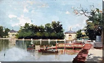 Картина Вид на причал