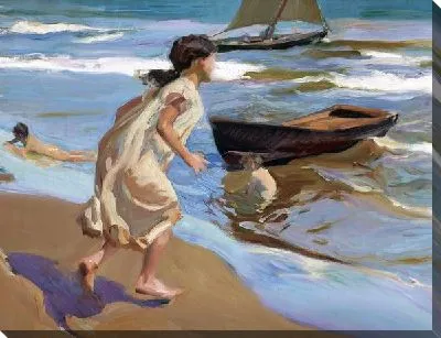 Картина На пляже №7