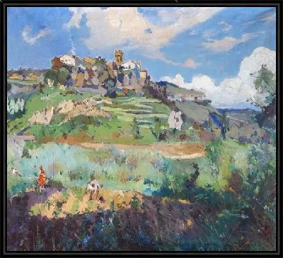 Картина Дом на холме