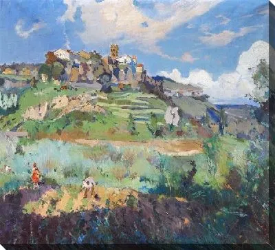 Картина Дом на холме