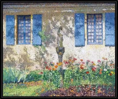 Окна выходящие в сад