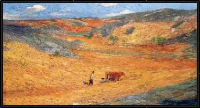 Картина Пастух и корова