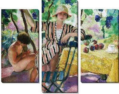 Картина Летний сад