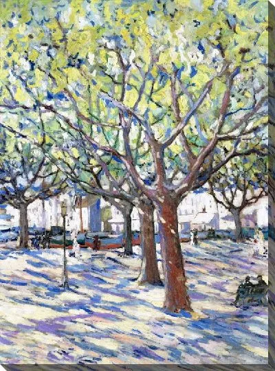 Картина Деревья весной №2
