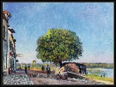 Картина Город у реки №2