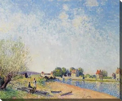 Картина маслом Канал Во Франции