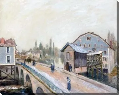 Картина маслом Мост Морэт