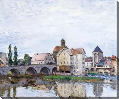 Картина маслом Морэт