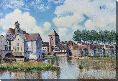 Картина маслом Морэт №2