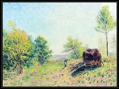 Картина Поход в лес весной