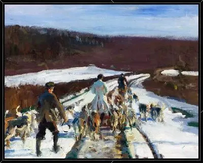 Снежная дорога