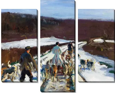 Снежная дорога