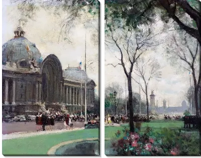 Картина Париж №17