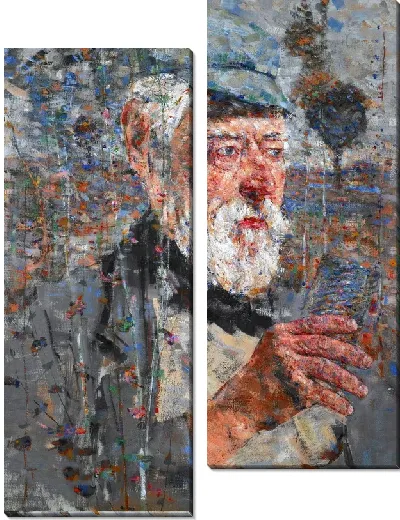 Картина Мужчина с трубкой